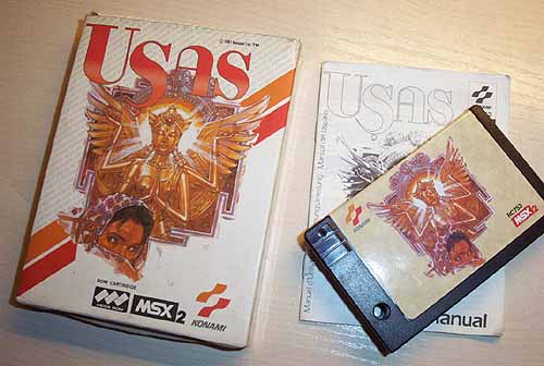 Mi cartucho de juego del 'The Treasure of Usas'