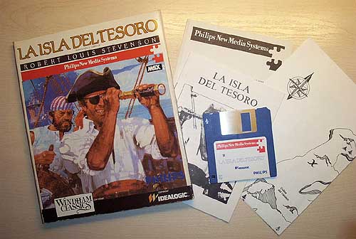 El juego conversacional 'La Isla del Tesoro' publicado por PHILIPS