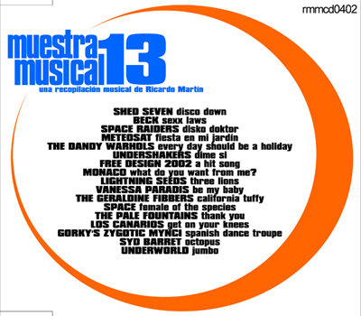 Portada de 'Muestra Musical 13'