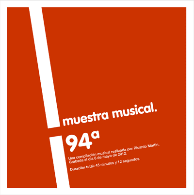 Portada de 'Muestra Musical 94'