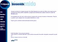 Captura del primer prototipo de rmweb