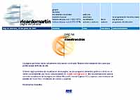 Captura de la primera rmweb publicada