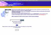 Captura de la web en la etapa dorada